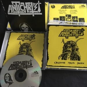 Antichrist Crushing metal death CD Vicious Witch Records