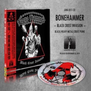 Bone Hammer Black Crust Invasion CD Vicious Witch Records