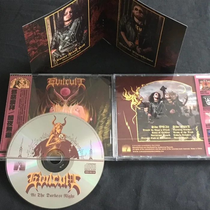 EVILCULT At the Darkest Night CD Vicious Witch Records