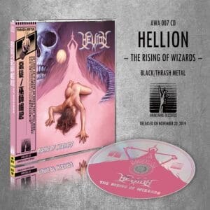 Hellion The rise of wizards CD Vicious Witch Records