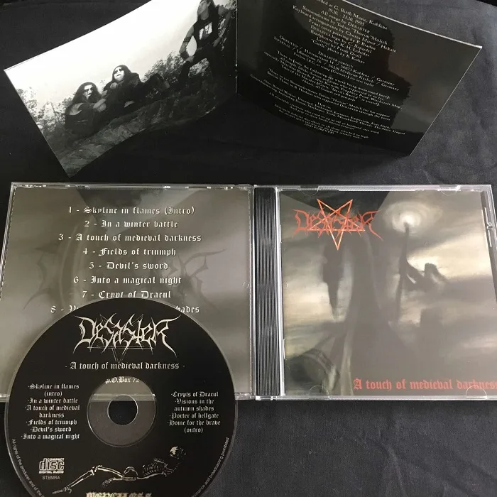 Desaster a touch of medieval darkness CD Vicious Witch Records