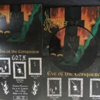 Gospel of the horns eve of the conqueror Picture LP Vicious Wicth records