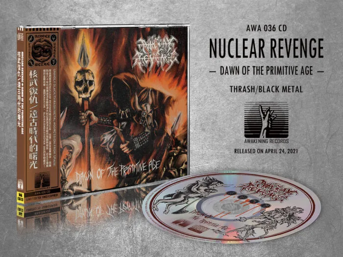 Nuclear Revenge Dawn of a primitive age CD Vicious Witch Records