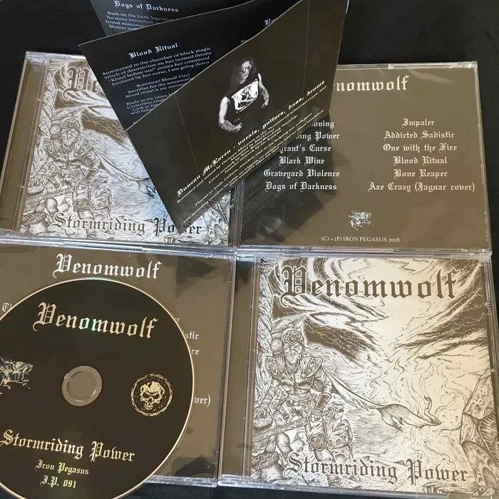 Venomwolf Stormriding Power CD vicious witch records