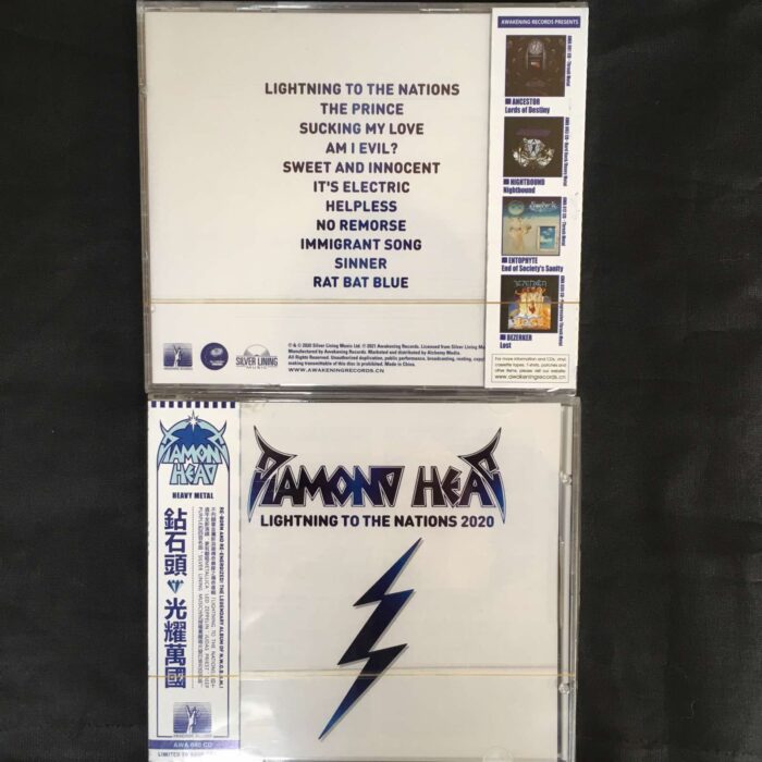 Diamond Head Lighting to the nations 2020 CD Vicious Witch Records
