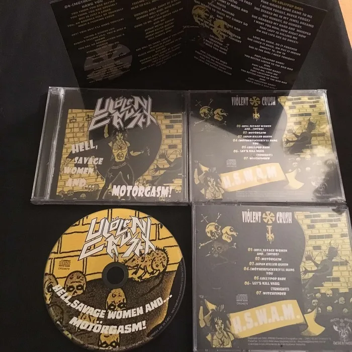Violent crush hell savage women CD