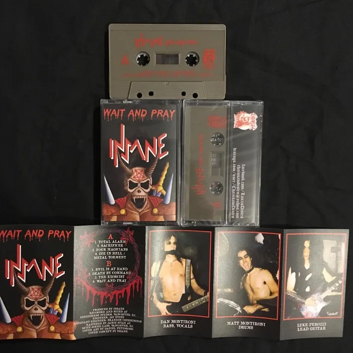Insane wait and pray tape Vicious Witch Records