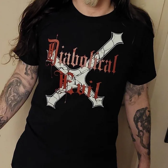Diabolical Evil Cursed By blood t-shirt vicious witch records