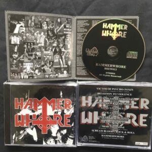 Hammerwhore CD vicious witch records