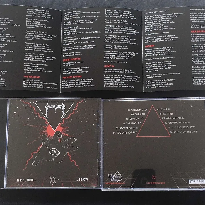 Speedwhore the future is now CD release Vicious Witch Records