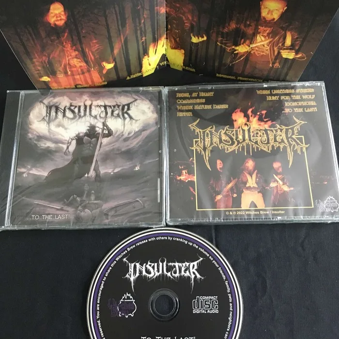Insulter to the last CD album vicious witch records