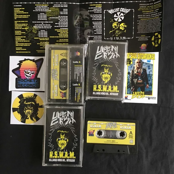 Violent crush hell savage women tape vicious witch records