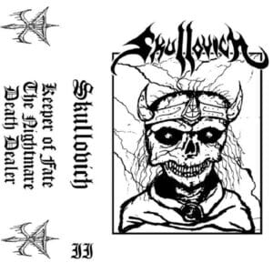 skullovich cassette demo II vicious witch records