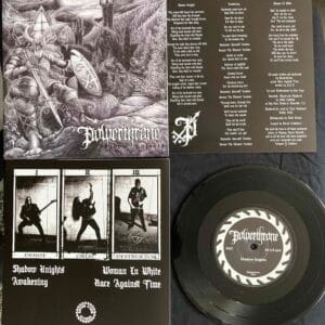 Powerthrone shadow knights 7 inch vicious witch records