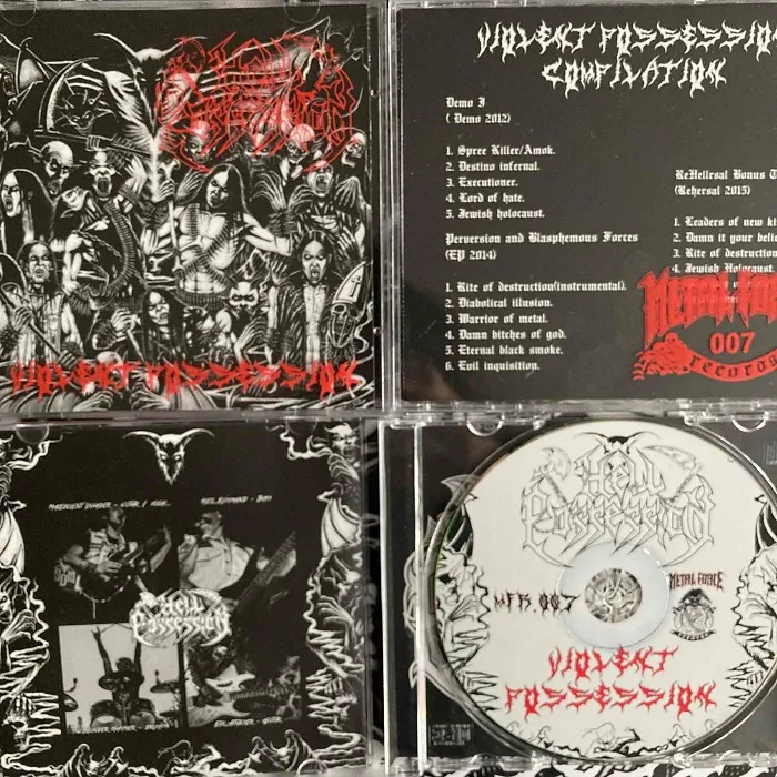 Hell possession violent possession CD Vicious witch recs