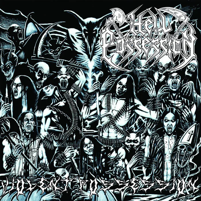 Hell possession violent possession CD patch poster Vicious witch recs