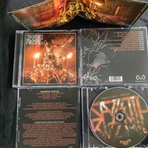 sadistic ritual visionaire of death CD vicious witch records