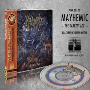 MAYHEMIC The Darkest age CD vicious witch Records