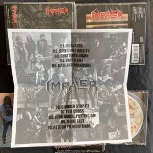impaler the nightmare strikes back CD vicious witch records