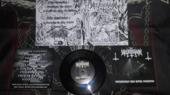 Necrochakal Trampling The Holy Gospels vicious witch records