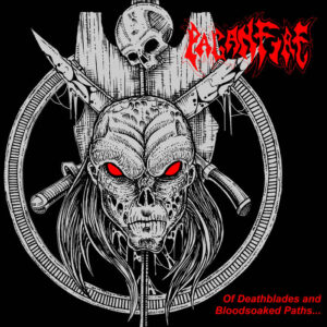 paganfire Of Deathblades And Bloodsoaked Paths... tape vicious witch records