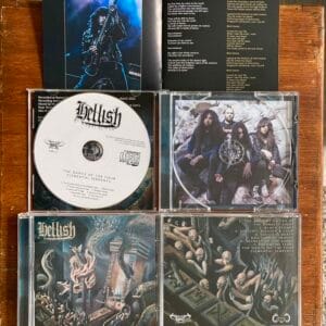 hellish The Dance of the Four Elemental Serpents CD vicious witch records