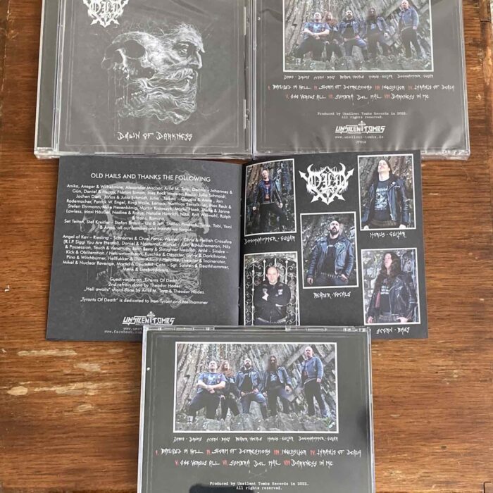 old dawn of darkness album vicious witch records