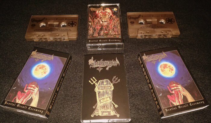 Blasphemaniac tape bestial occult ceremony vicious witch records