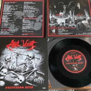 anal vomit vinyl graveless dead vicious witch records