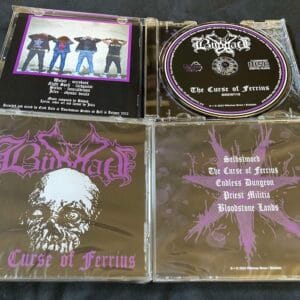 BÜDDAH CD the curse of ferrius vicious witch records