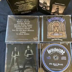 witchnight old steel breath CD vicious witch records