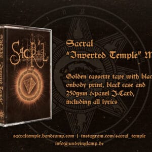 sacral inverted temple tape cassette vicious witch records