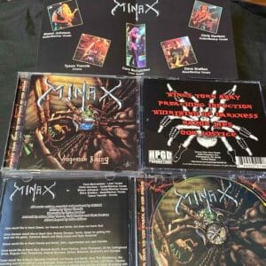 minax violence is rising CD vicious witch records