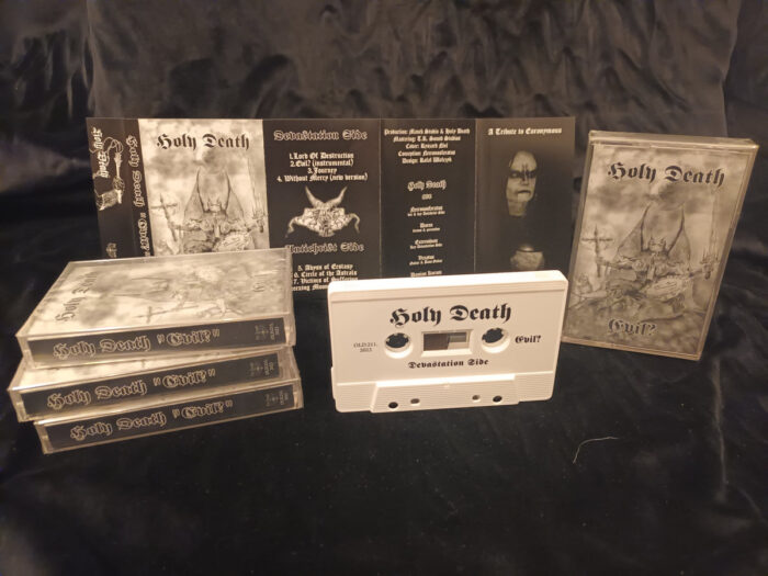 HOLY DEATH Evil? cassette vicious witch records