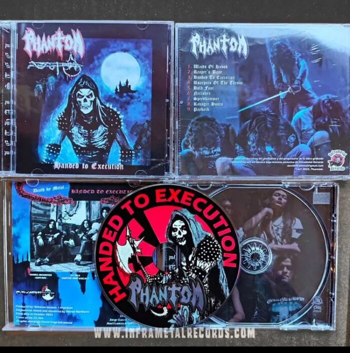 Phantom Handed to execution CD Album vicious Witch Records