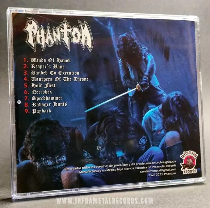 Phantom Handed to execution CD vicious Witch Records