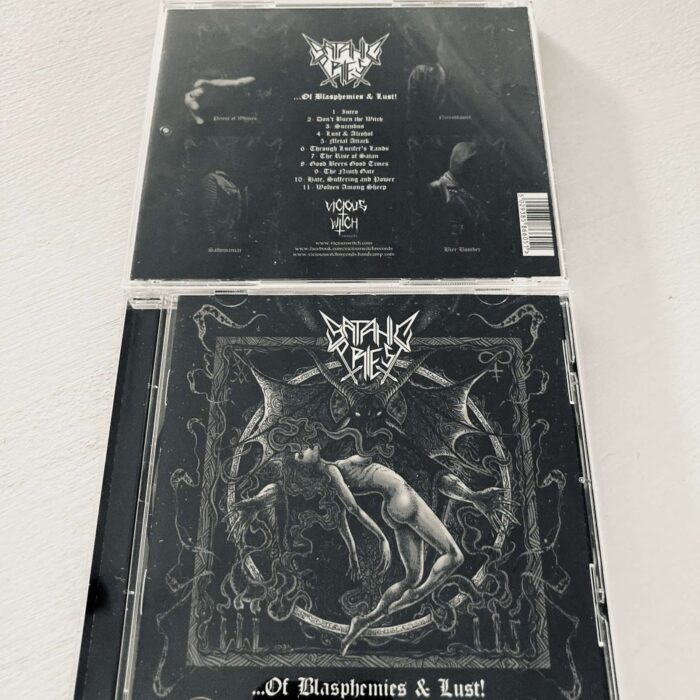 Satanic Priest ...of blasphemies & lust! CD vicious Witch