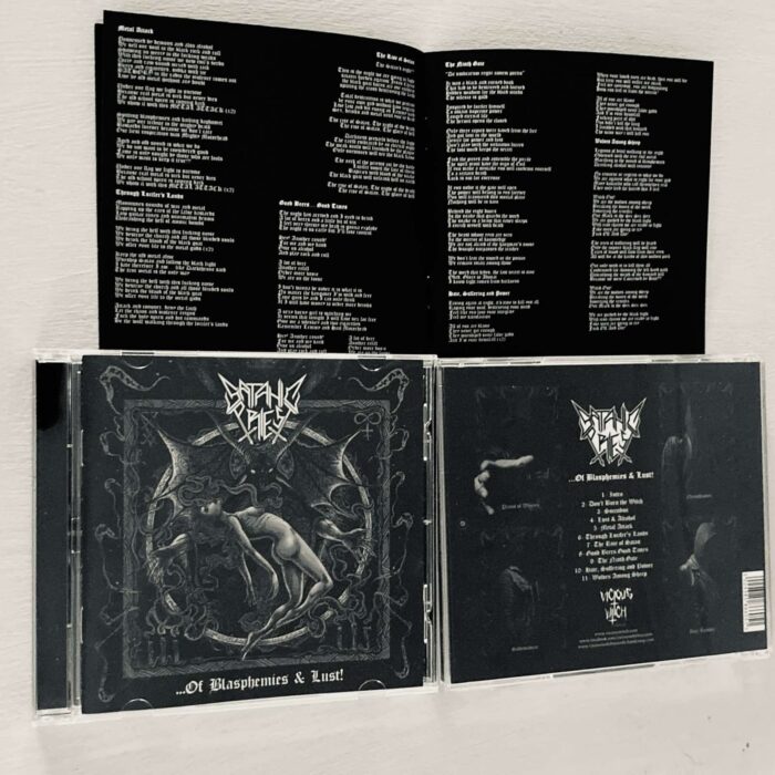 Satanic Priest ...of blasphemies & lust! CD vicious Witch Records