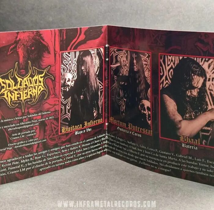 Soldados del Infierno Imperum In Vita Satana CD album vicious witch records