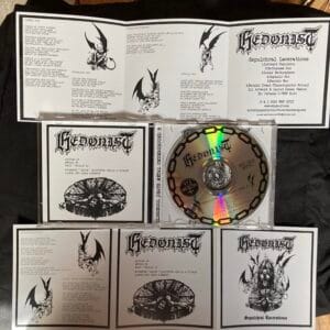 hedonist Sepulchral Lacerations CD vicious witch records