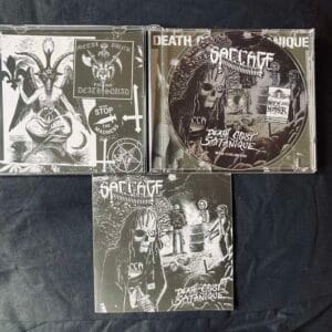 saccage Death Crust Satanique CD vicious witch records
