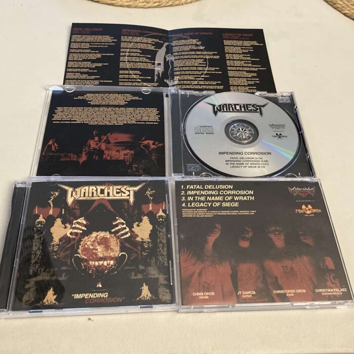 warchest impending corrosion CD album vicious witch records