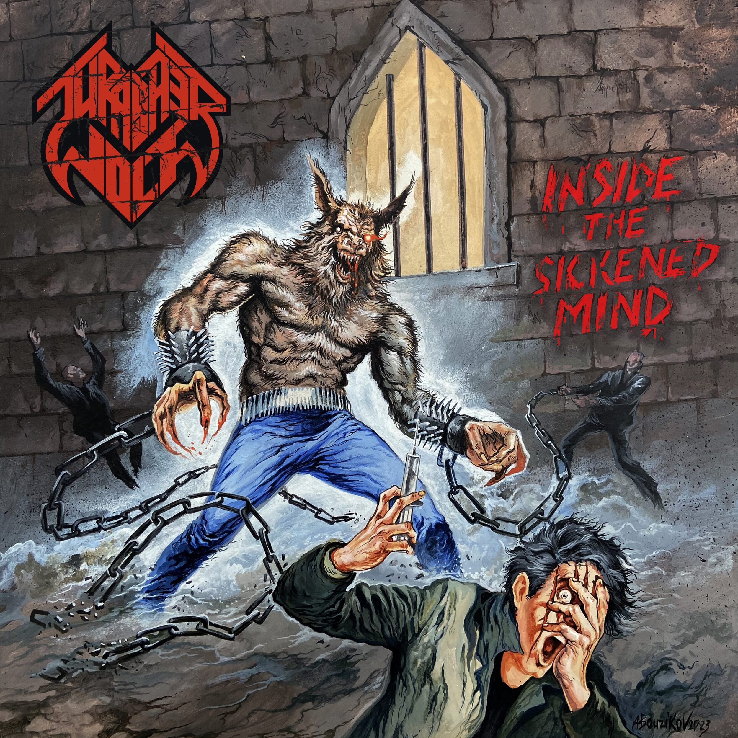 Thrasherwolf – Iniside The Sickened Mind vicious witch records Thrasherwolf – Iniside The Sickened Mind vicious witch records
