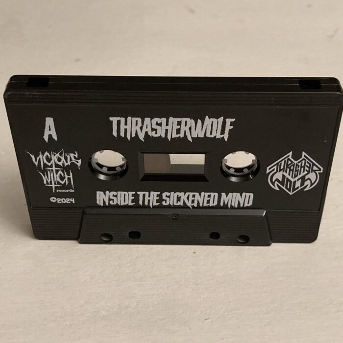 Thrasherwolf inside the sickened mind tape vicious witch records