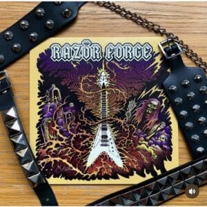 razor forge nightfall hunter vinyl vicious witch records