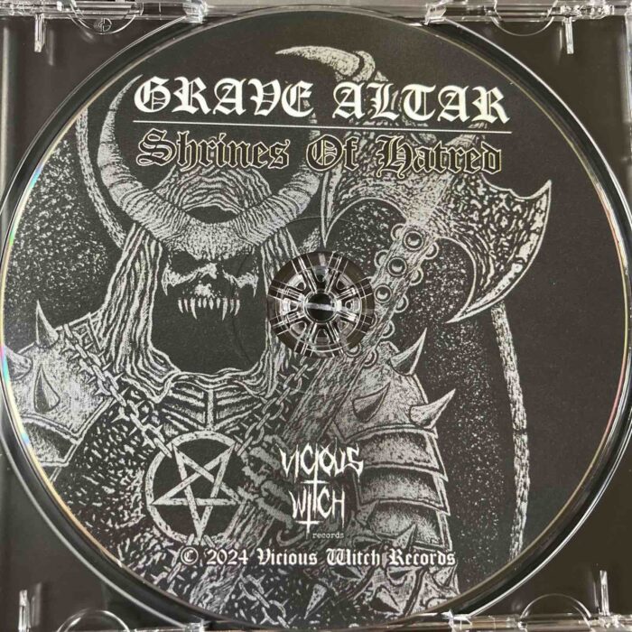 Grave Altar Shrines Of Hatred CD black thrash metal Vicious Witch