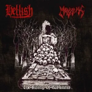 mayhemic hellish the rising of darkness CD vicious witch records