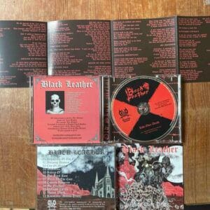 black leather ride over death CD vicious witch records