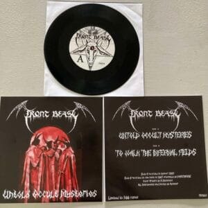 front beast Untold occult mysteries 7 inch vinyl vicious witch records