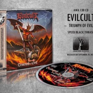 evilcult the triumph of evil CD vicious witch records
